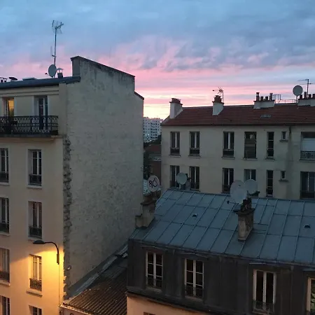 아파트 Superbe Duplex Avec Jardin Partage A Menilmontant *