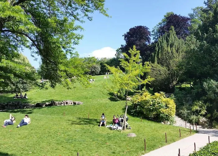Superbe Duplex Avec Jardin Partage A Menilmontant Lägenhet Paris